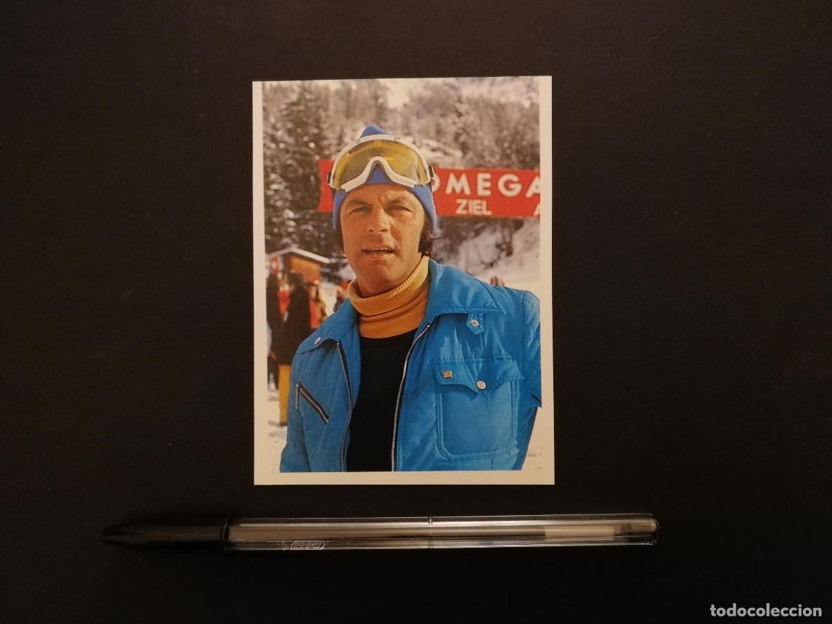 Coleccionismo deportivo: TARJETA ACARTONADA - Toni Sailer - ESQUI - JUEGOS OL&Iacute;MPICOS-OLIMPIADAS