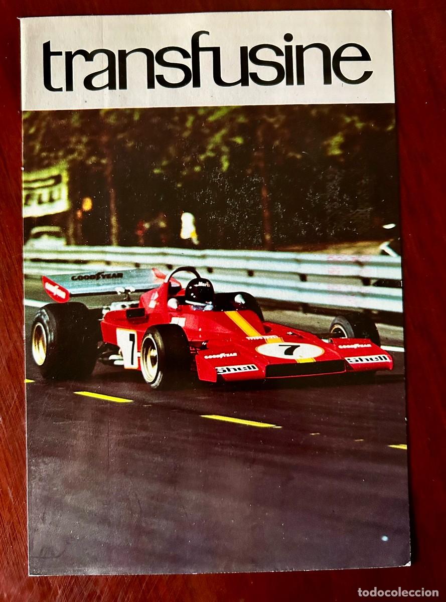 Coleccionismo deportivo: POTENCIA Y FUERZA 11 - AUTOMOVILISMO FORMULA 1 FERRARI JACKY ICKX BARCELONA 1973 - TRANSFUSINE 1977