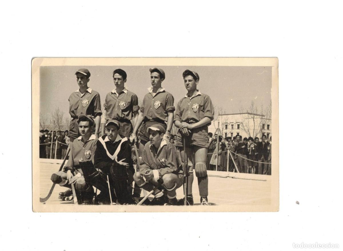 Coleccionismo deportivo: HOQUEY. PARTIDO EN MADRID 1956. BONANOVA 8-MADRID 0