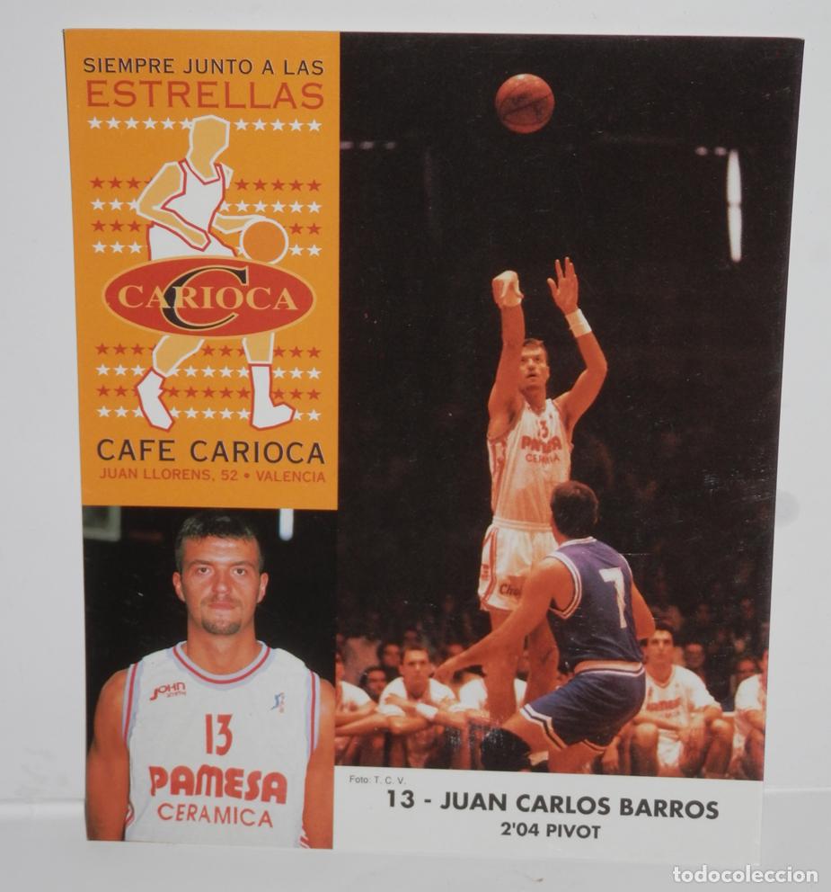 Coleccionismo deportivo: FOTO/TARGETA DE LOS CAF&Eacute;S CARIOCA - PAMESA