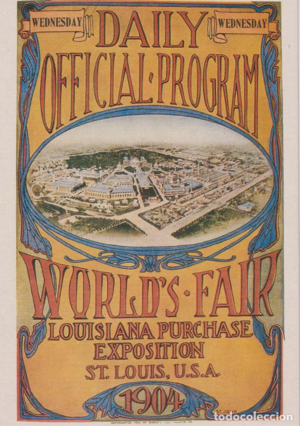 Coleccionismo deportivo: POSTAL REPRODUCCI&Oacute;N CARTEL JUEGOS OLYMPICOS - ESTADOS UNIDOS 1904 - VENCA