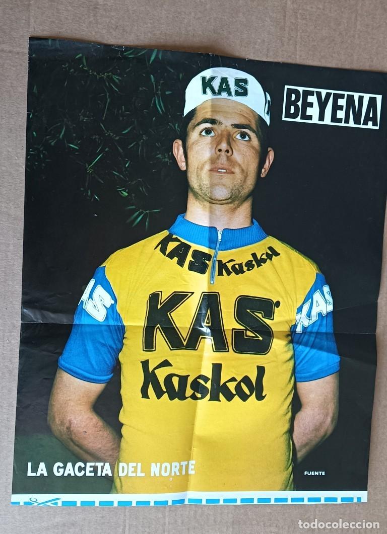 Sports collectibles: Poster ciclismo FUENTE Equipo KAS -- Propaganda beyena y la gaceta del norte