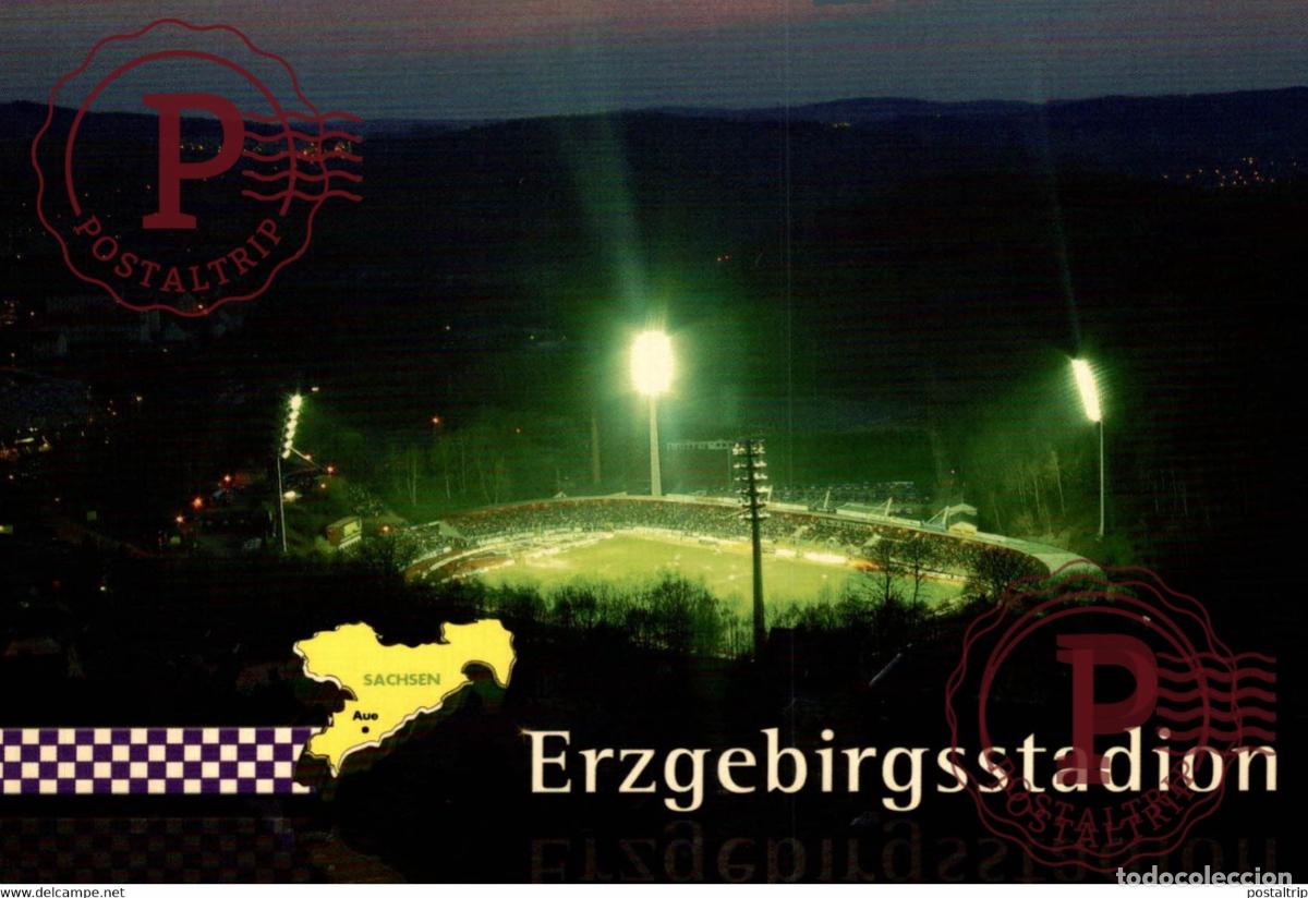 Sammelleidenschaft Sport: ALEMANIA Deutschland GERMANY. AUE. ERZGEBIRGSSTADION STADIUM ESTADIO ESTADE