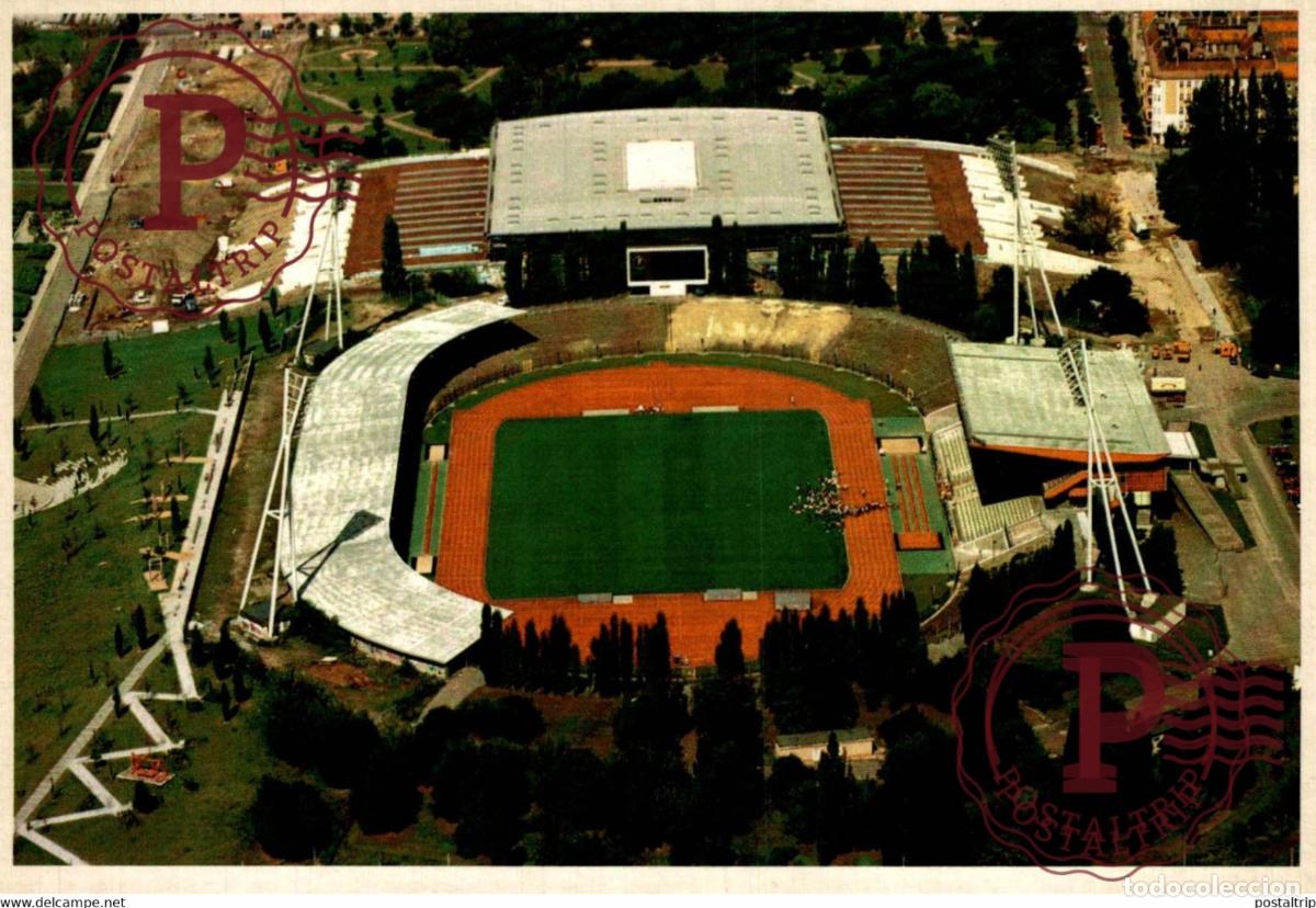 Sammelleidenschaft Sport: ALEMANIA Deutschland GERMANY. BERLIN. FRIEDRICH LUDWING JAHN SPORTPARK STADION STADIUM ESTADIO ES
