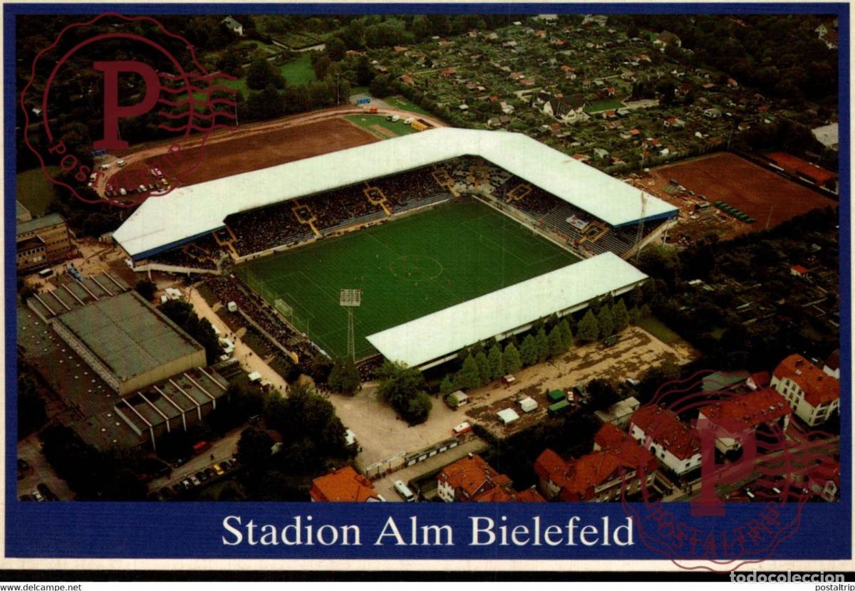 Sammelleidenschaft Sport: ALEMANIA Deutschland GERMANY. BIELEFELD ALM STADION STADIUM ESTADIO ESTADE
