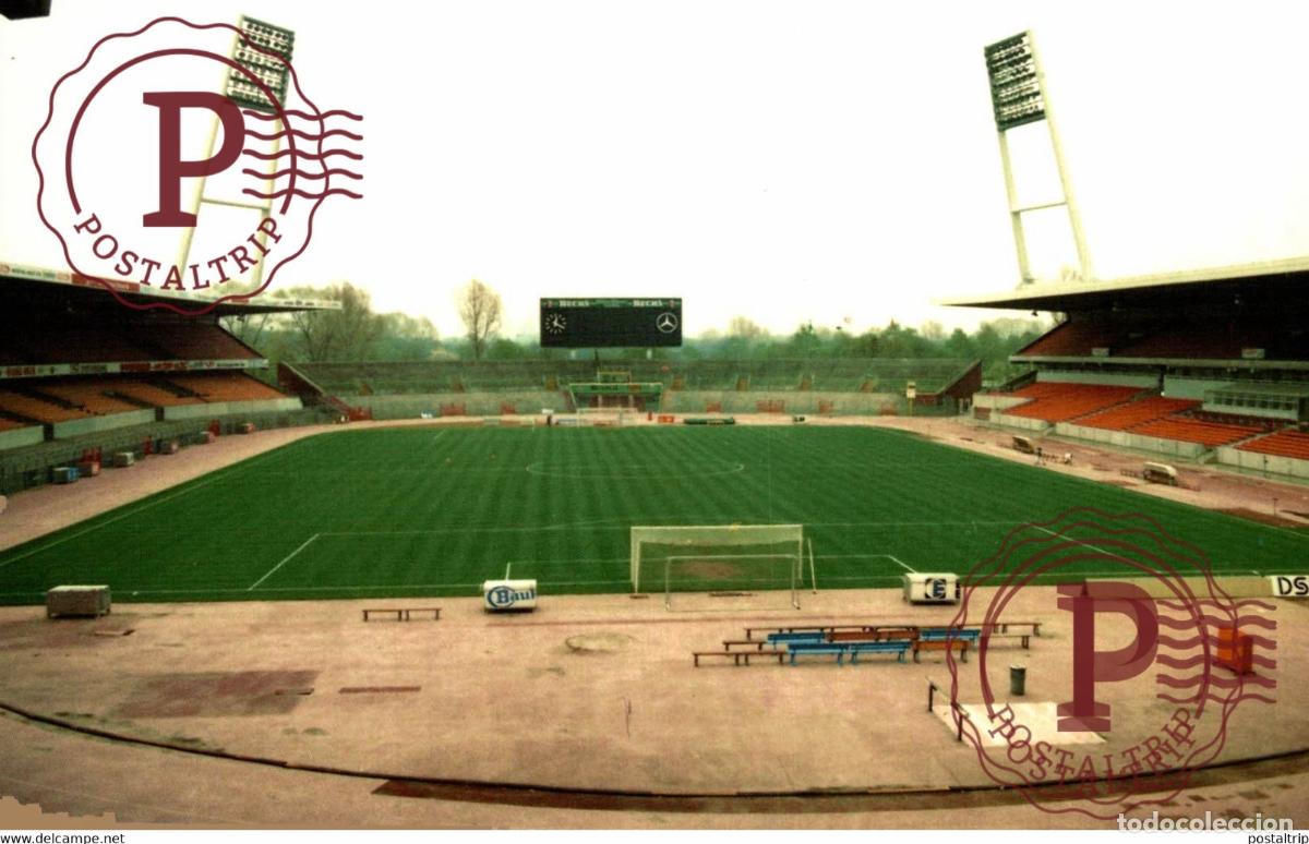 Sammelleidenschaft Sport: ALEMANIA Deutschland GERMANY. BREMEN WESER-STADION STADIUM ESTADIO ESTADE