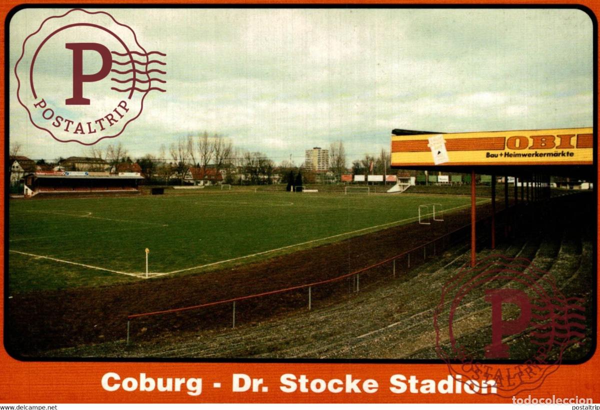 Sammelleidenschaft Sport: ALEMANIA Deutschland GERMANY. COBURG. DR STOCKE STADION STADIUM ESTADIO ESTADE