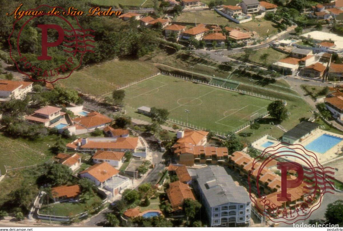 Sammelleidenschaft Sport: BRASIL. AGUAS DE SAO PEDRO. COJUNTO POLIESPORTIVO PREFEITO ARMANDO BRADINI. ESTADIO. STADIUM. STADE.