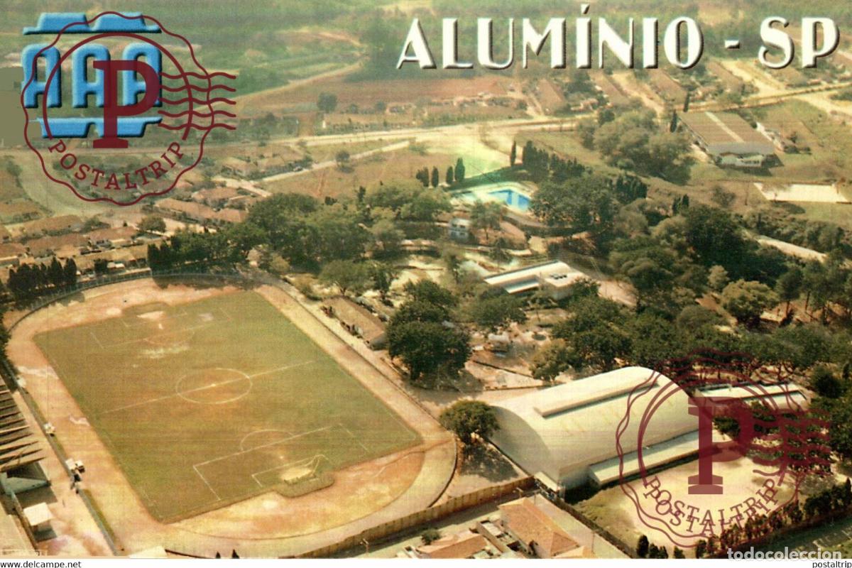 Sammelleidenschaft Sport: BRASIL. ALUMINIO. SENADOR JOSE ERMIRIO DE MORAES. ESTADIO. STADIUM. STADE. FOOTBALL. FUTBOL.