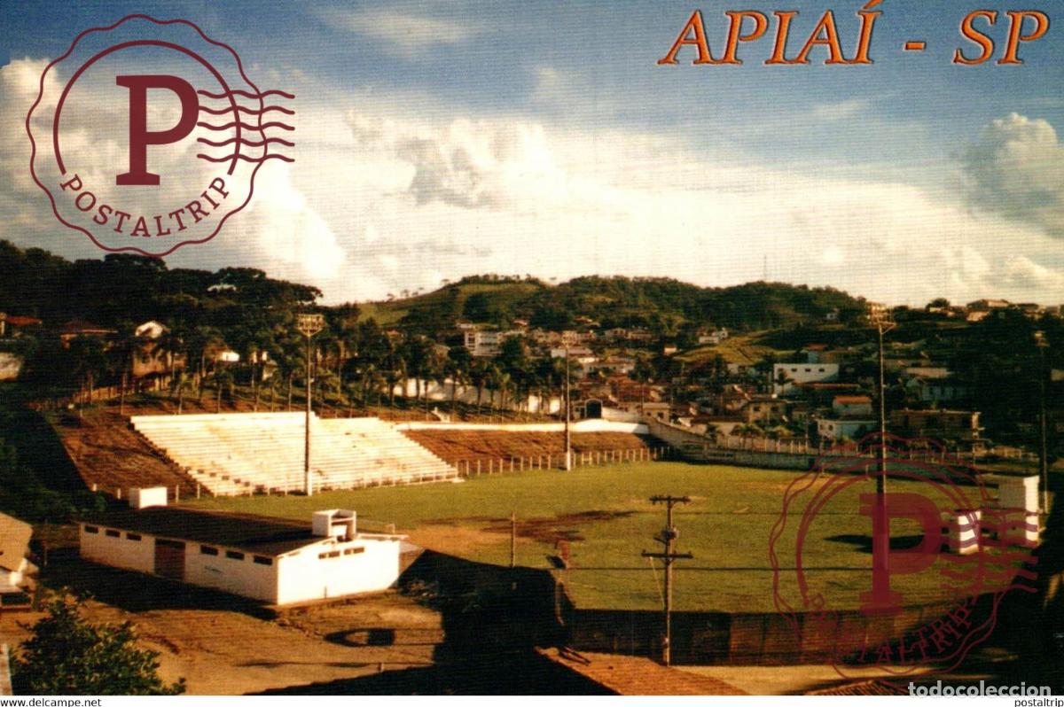 Sammelleidenschaft Sport: BRASIL. APIAI. JOAO CRISTINO DOS SANTOS. ESTADIO. STADIUM. STADE. FOOTBALL. FUTBOL.