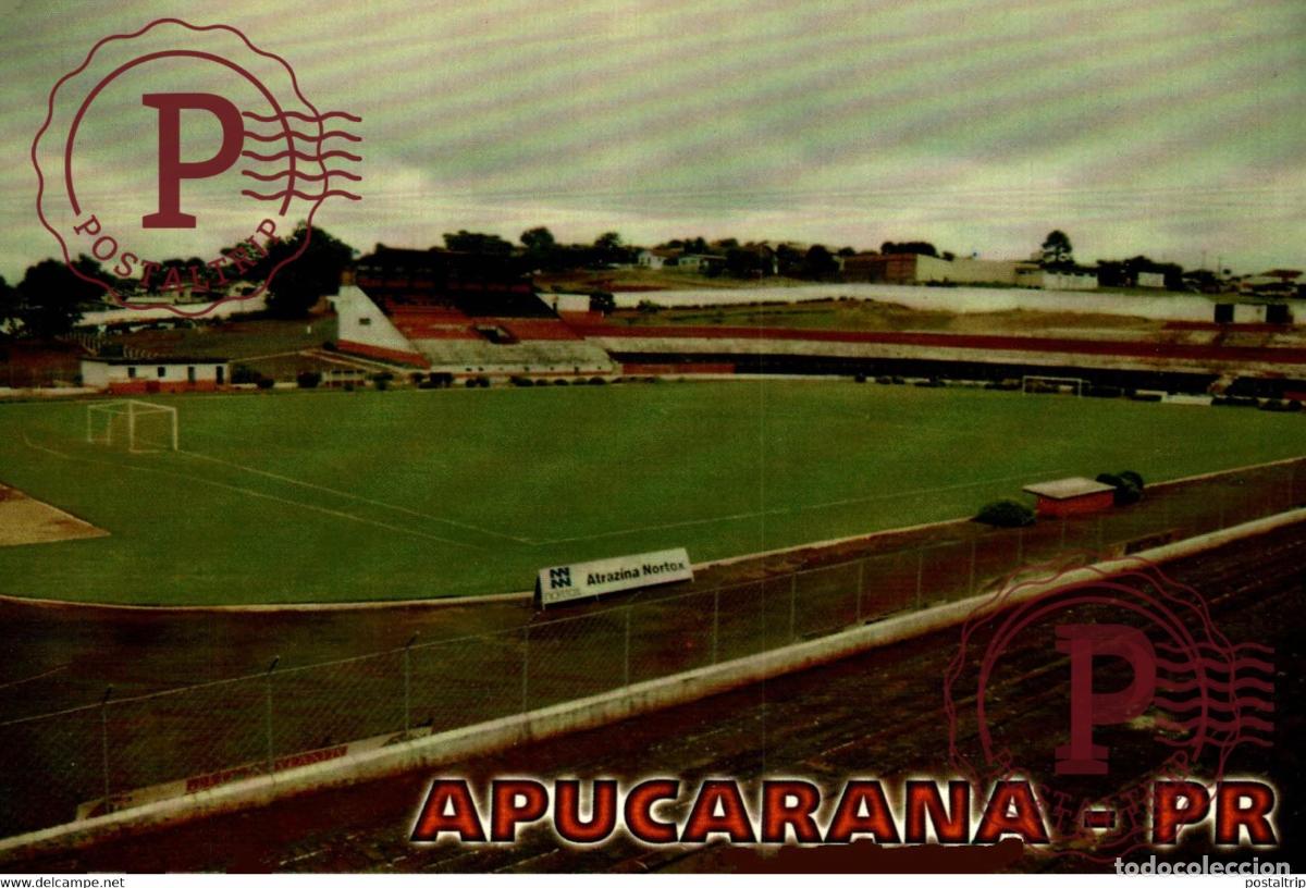Sammelleidenschaft Sport: BRASIL. APUCARANA. BOM JESUS DA LAPA. ESTADIO. STADIUM. STADE. FOOTBALL. FUTBOL.