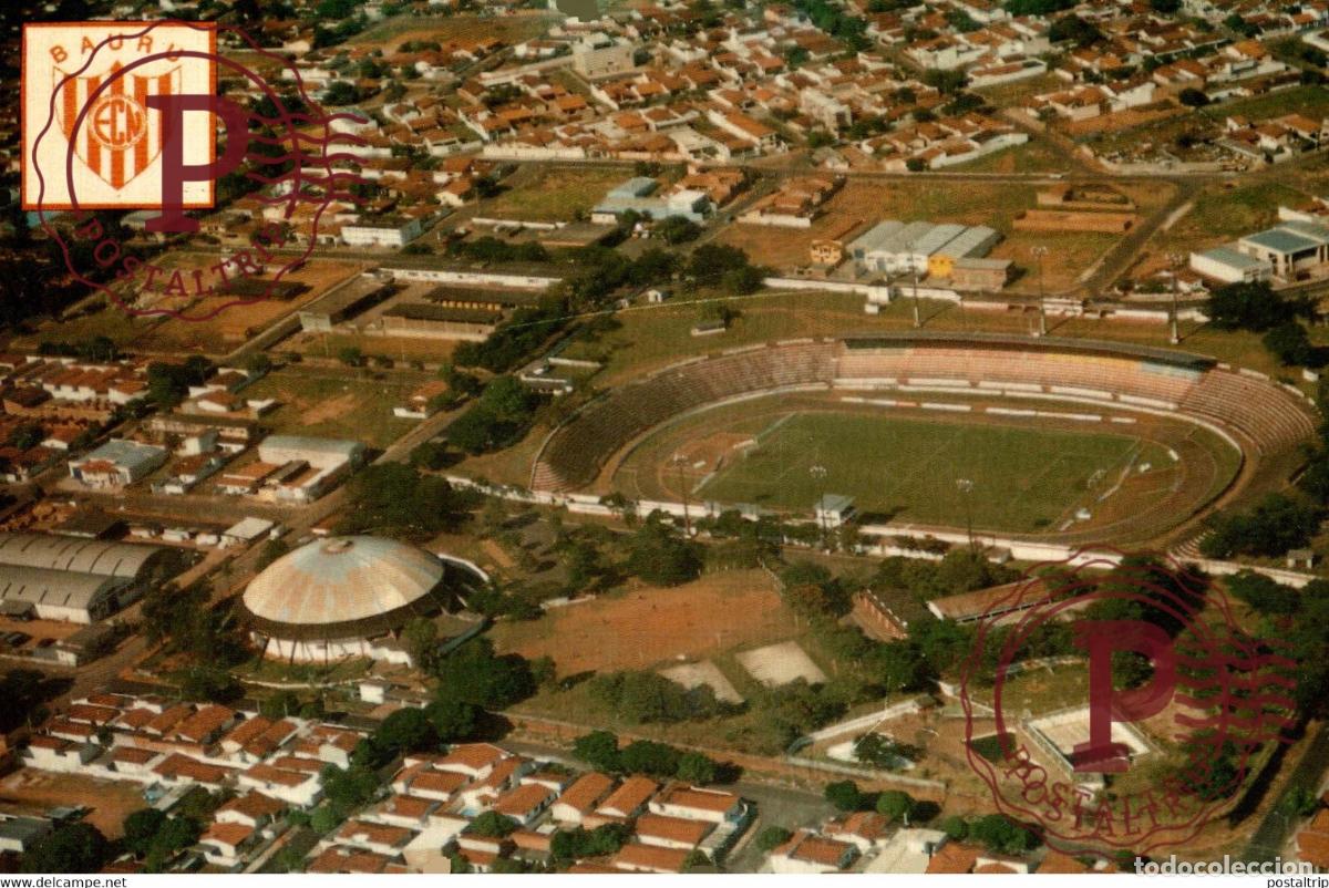 Sammelleidenschaft Sport: BRASIL. BAURU. ALFREDO DE CASTILHO ALFREDAO. ESTADIO. STADIUM. STADE. FOOTBALL. FUTBOL.