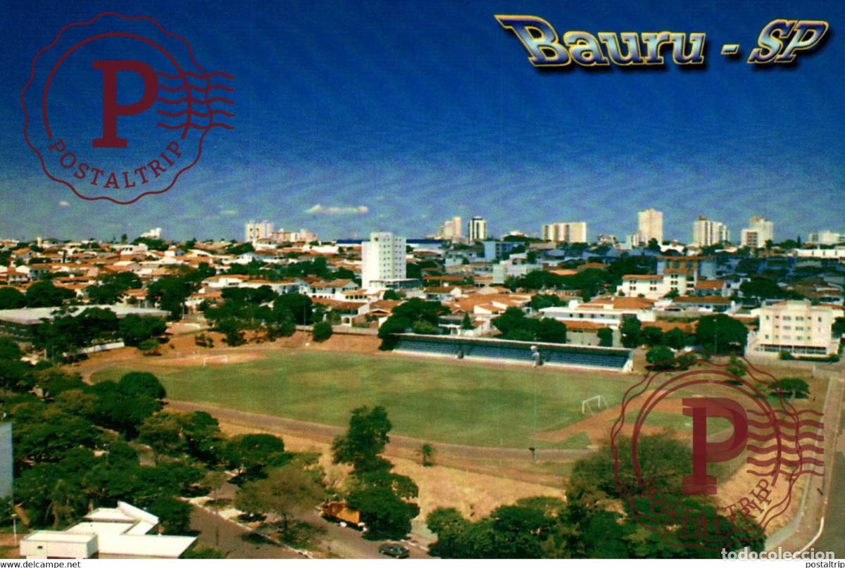 Sammelleidenschaft Sport: BRASIL. BAURU. DIOGENES DE ABREU. ESTADIO. STADIUM. STADE. FOOTBALL. FUTBOL.