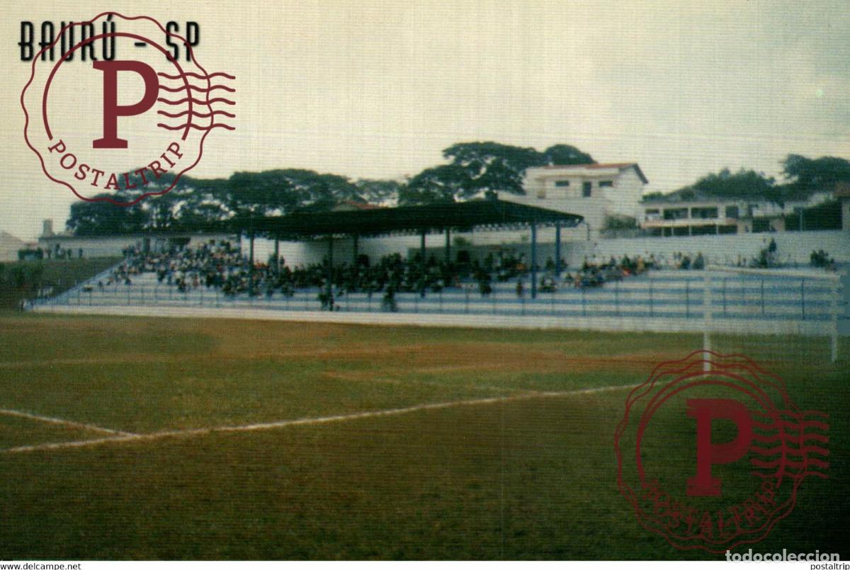 Sammelleidenschaft Sport: BRASIL. BAURU. SILVIO DE MAGALHAES PADILHA. ESTADIO. STADIUM. STADE. FOOTBALL. FUTBOL.