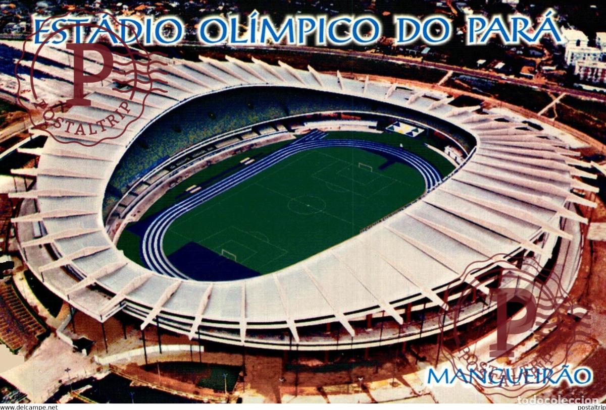 Colecionismo desportivo: BRASIL. BELEM. OLIMPICO DO PARA. ESTADIO. STADIUM. STADE. FOOTBALL. FUTBOL.