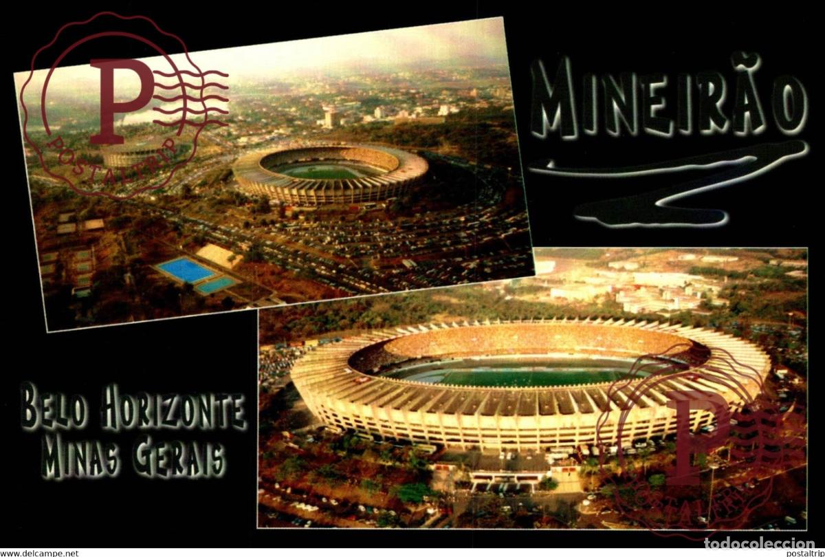 Coleccionismo deportivo: BRASIL. BELO HORIZONTE. MAGALHAES PINTO. ESTADIO. STADIUM. STADE. FOOTBALL. FUTBOL.