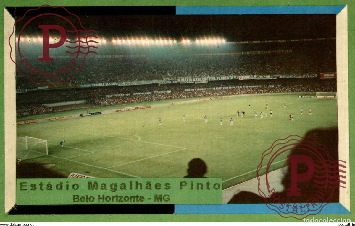 Coleccionismo deportivo: BRASIL. BELO HORIZONTE. MAGALHAES PINTO. ESTADIO. STADIUM. STADE. FOOTBALL. FUTBOL.
