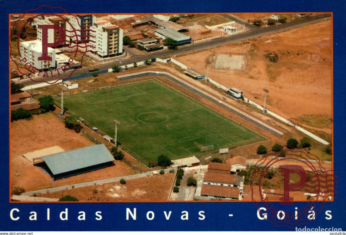 Coleccionismo deportivo: BRASIL. CALDAS NOVA. SIERRA DE CALDAS. ESTADIO. STADIUM. STADE. FOOTBALL. FUTBOL.