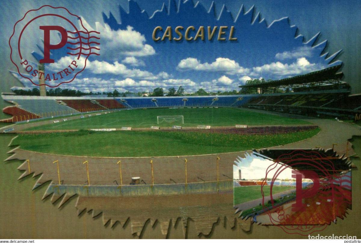 Coleccionismo deportivo: BRASIL. CASCAVEL. ARNALDO BUSATO. ESTADIO. STADIUM. STADE. FOOTBALL. FUTBOL.