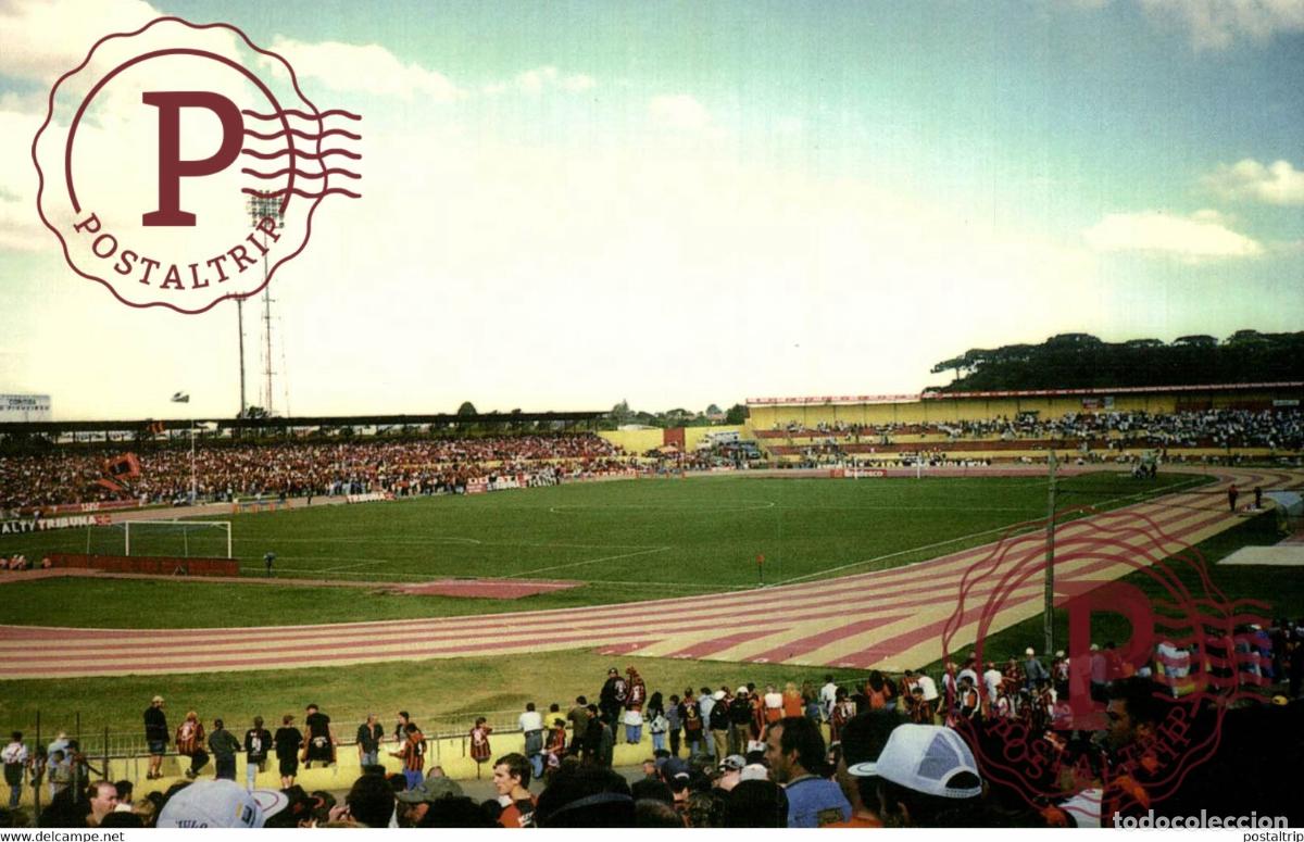 Sammelleidenschaft Sport: BRASIL. CURITIBA. PINHEIRAO. ESTADIO. STADIUM. STADE. FOOTBALL. FUTBOL.
