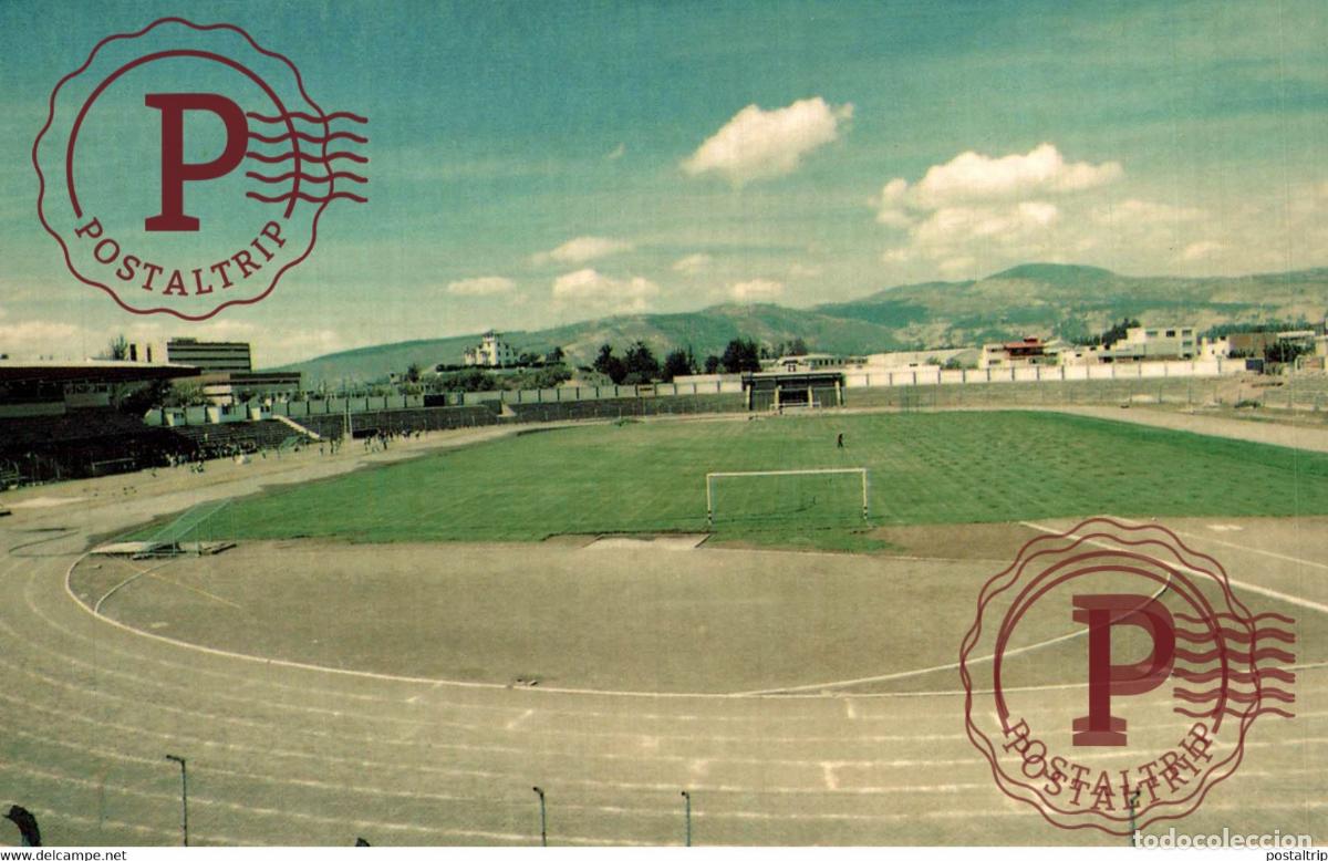 Coleccionismo deportivo: RIOBAMBA, EDUCADOR. ESTADIO OL&Iacute;MPICO. OLMEDO C.F. FOOTBALL STADIUM STADION ESTADIO ESTADE