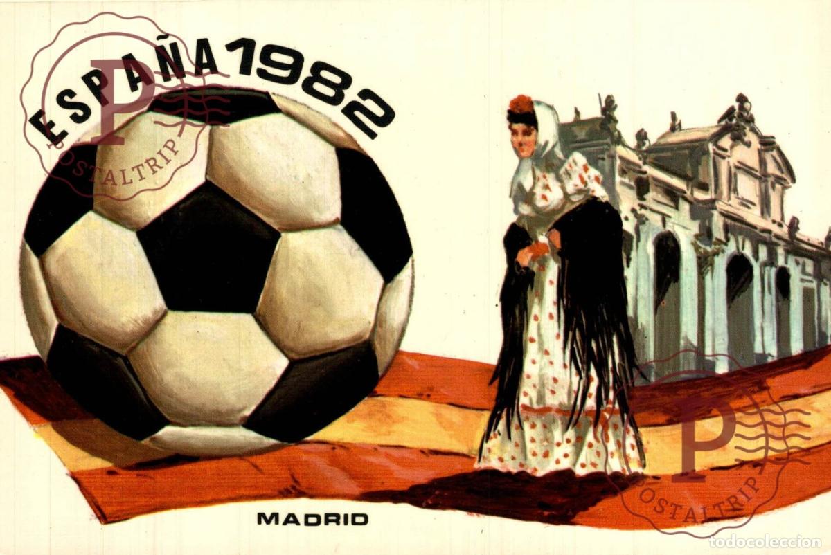 Coleccionismo deportivo: ESPA&Ntilde;A 1982 MADRID. FOOTBALL STADIUM STADION ESTADIO ESTADE