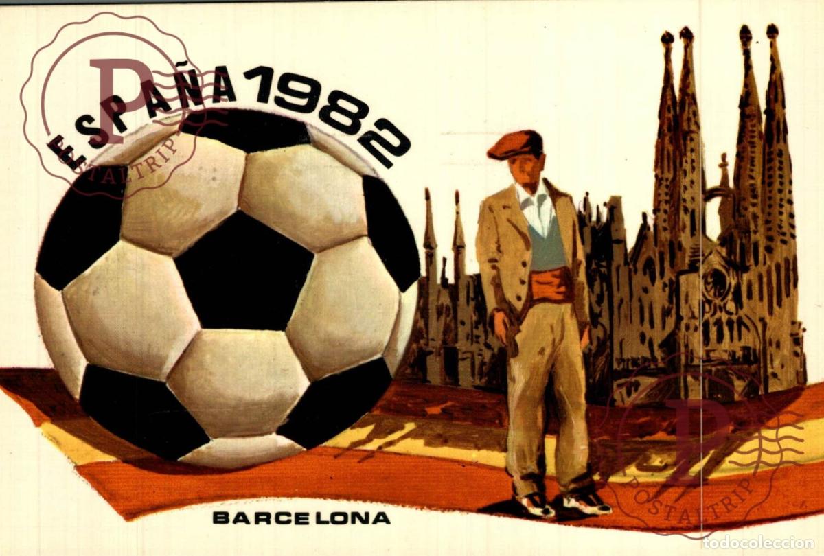 Coleccionismo deportivo: ESPA&Ntilde;A 1982 BARCELONA. FOOTBALL STADIUM STADION ESTADIO ESTADE