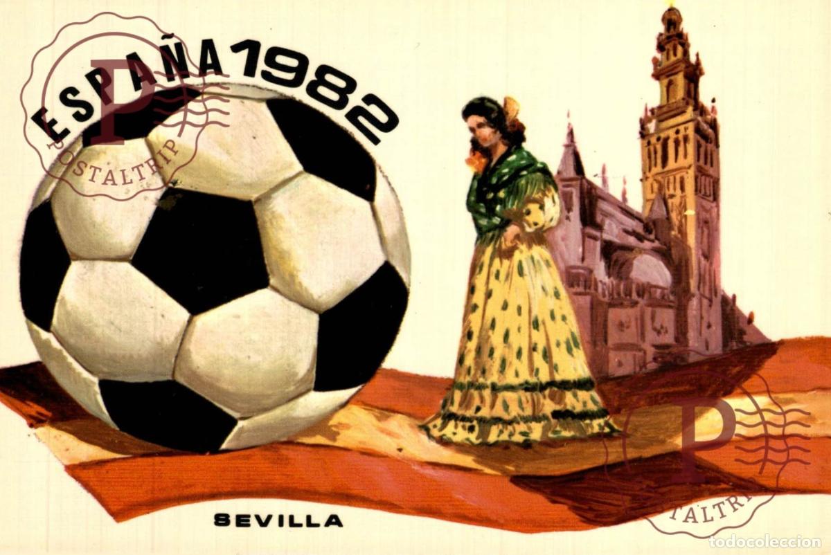 Coleccionismo deportivo: ESPA&Ntilde;A 1982 SEVILLA. FOOTBALL STADIUM STADION ESTADIO ESTADE