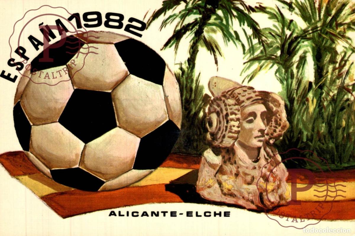 Coleccionismo deportivo: ESPA&Ntilde;A 1982 ALICANTE-ELCHE. FOOTBALL STADIUM STADION ESTADIO ESTADE