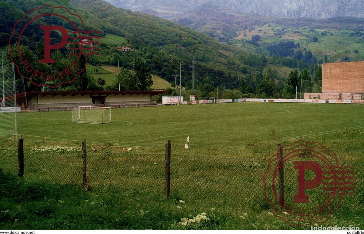 Colecionismo desportivo: ESPA&Ntilde;A. SPAIN. CANTABRIA. POTES. MUNICIPAL LEBANIEGO. ESTADIO. STADE. STADIUM.