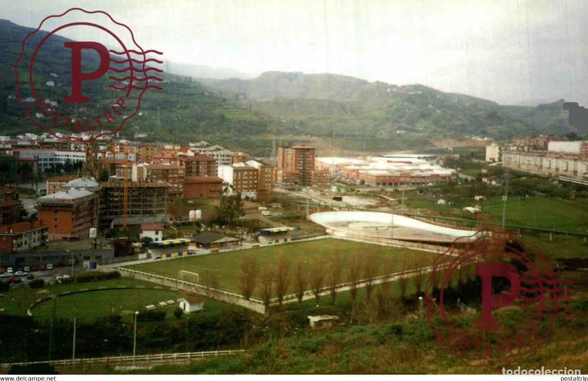 Colecionismo desportivo: ESPA&Ntilde;A. SPAIN. BIZKAIA. TRAPAGARAN. ERROTAK ARTEA. ESTADIO. STADE. STADIUM.