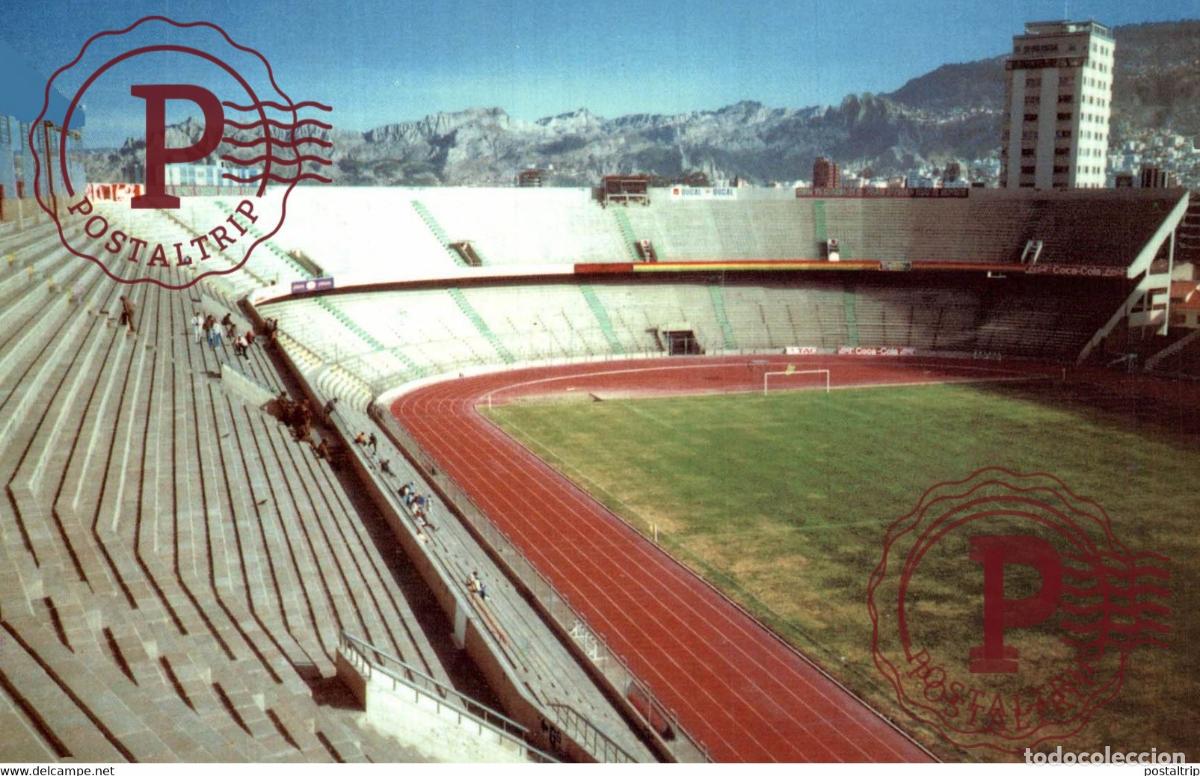 Coleccionismo deportivo: LA PAZ, BOLIVIA. HERNANDO SILES. FOOTBALL STADIUM STADION ESTADIO ESTADE