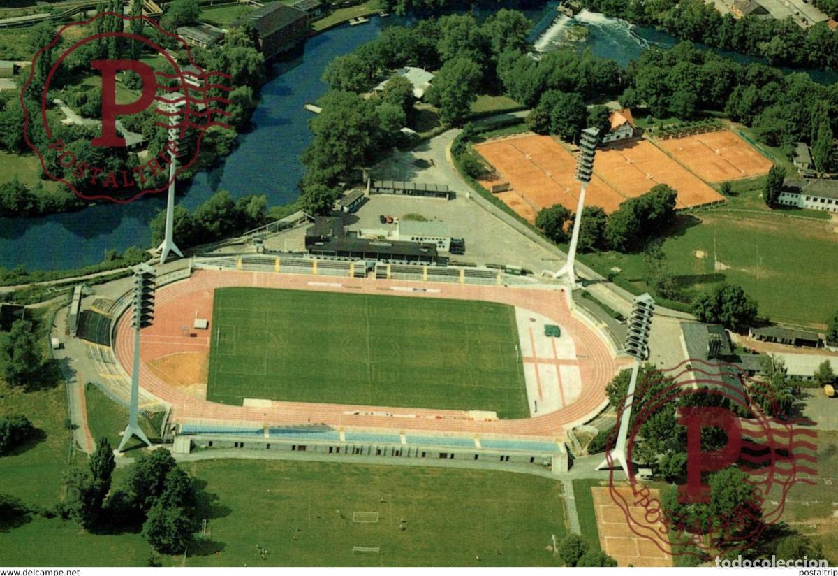 Sammelleidenschaft Sport: ALEMANIA Deutschland GERMANY. JENA. ERNST-ABBE-SPORTFELD. STADION STADIUM ESTADIO ESTADE