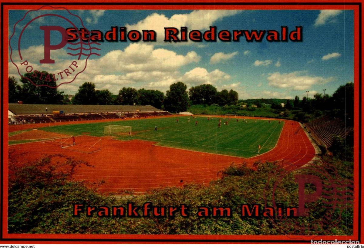 Sammelleidenschaft Sport: ALEMANIA Deutschland GERMANY. FRANKFURT AM MAIN. RIEDERWALD. STADION STADIUM ESTADIO ESTADE