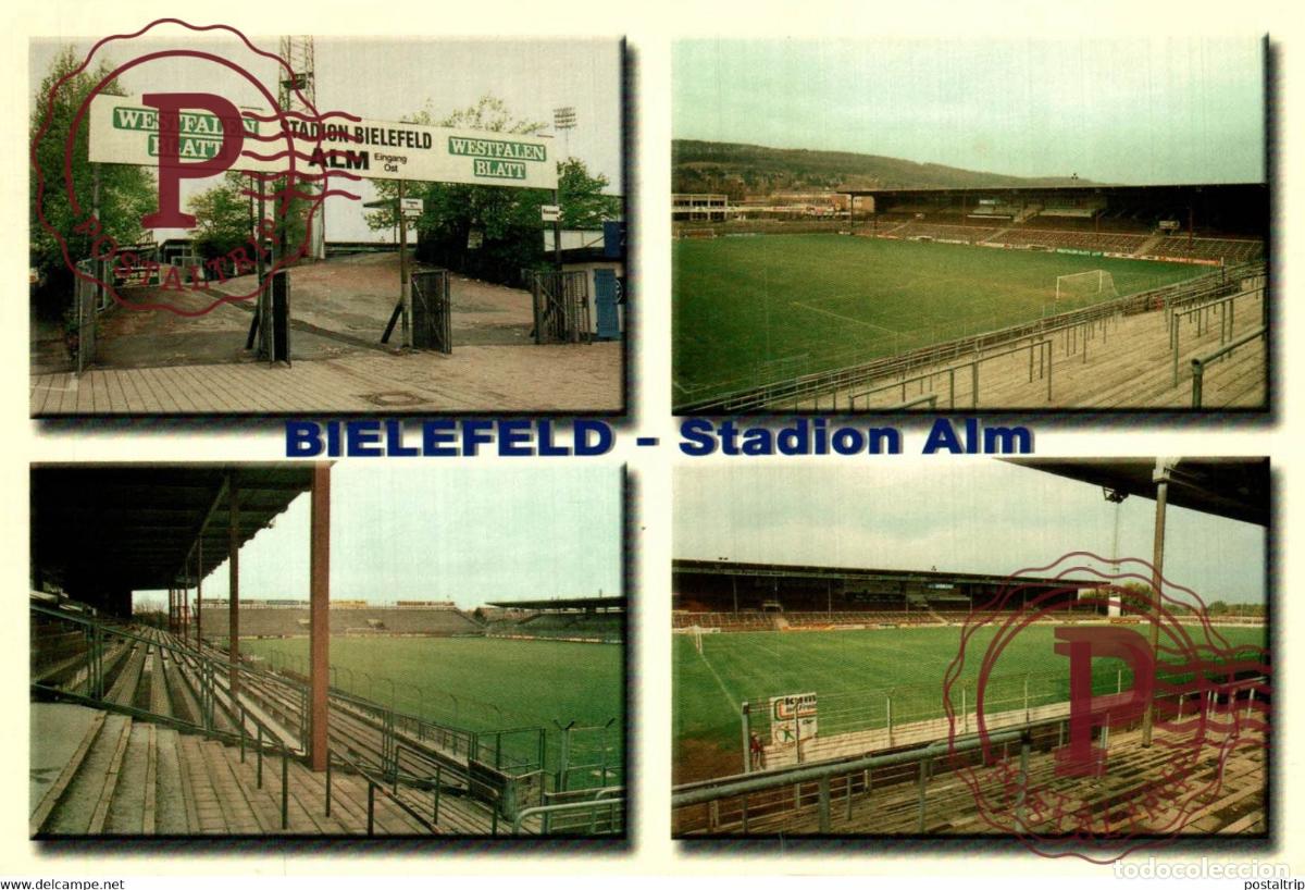 Sammelleidenschaft Sport: ALEMANIA Deutschland GERMANY. BIELEFELD. STADION ALM. STADION STADIUM ESTADIO ESTADE