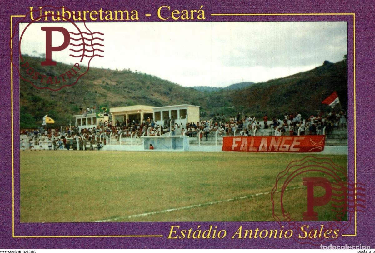 Sammelleidenschaft Sport: BRASIL. URUBURETAMA. ANTONIO SALES. STADION STADIUM ESTADIO ESTADE