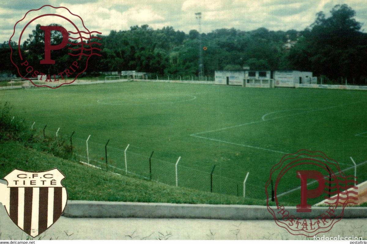 Sammelleidenschaft Sport: BRASIL. TIETE. JOSE FERREIRA ALVES. STADION STADIUM ESTADIO ESTADE