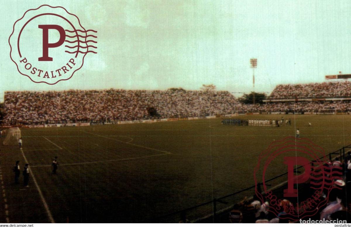 Sammelleidenschaft Sport: ALAJUELA COSTA RICA. ALEJANDRO MORERA SOTO, A.L DEPORTIVA ALAJUELENSE. FOOTBALL STADIUM STADION ESTA