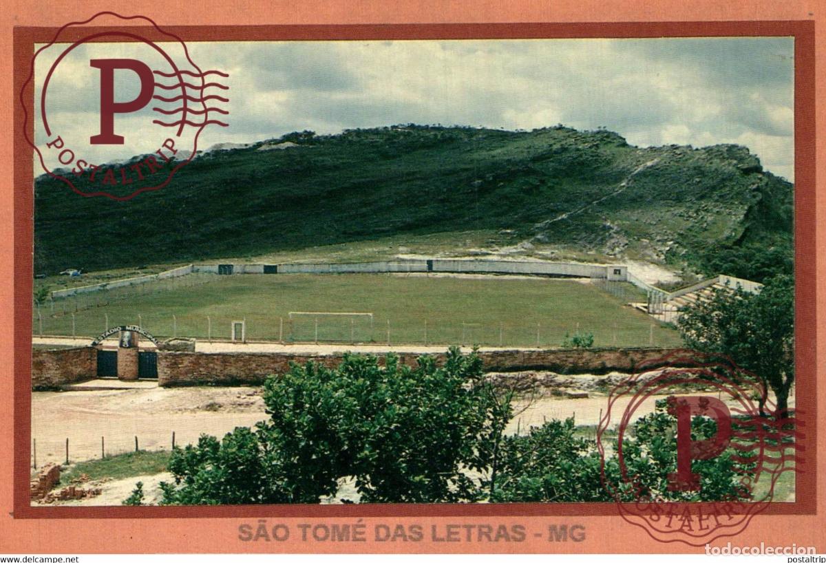 Sammelleidenschaft Sport: BRASIL. SAO TOME DAS LETRAS. MUNICIPAL ARIZAO. STADION STADIUM ESTADIO ESTADE