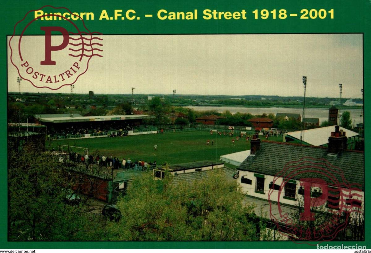 Coleccionismo deportivo: UK. RUNCORN. CANAL STREET GROUND. STADION STADIUM ESTADIO ESTADE