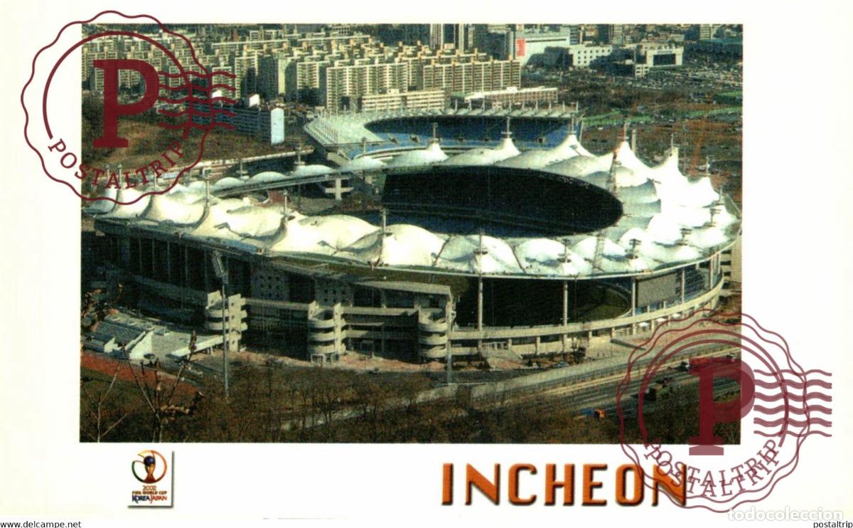 Collectionnisme sportif: KOREA. COREA. INCHEON MUNHAK STADIUM. ESTADIO ESTADE STADION.