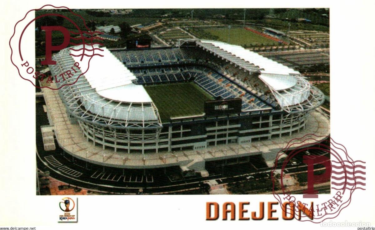 Collectionnisme sportif: KOREA. COREA. DAEJEON WORLD CUP STADIUM. ESTADIO ESTADE STADION.