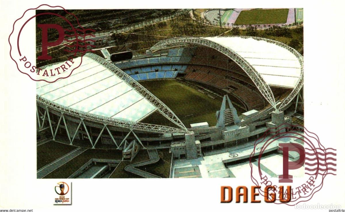 Collectionnisme sportif: KOREA. COREA. DAEGU WORLD CUP STADIUM. ESTADIO ESTADE STADION.
