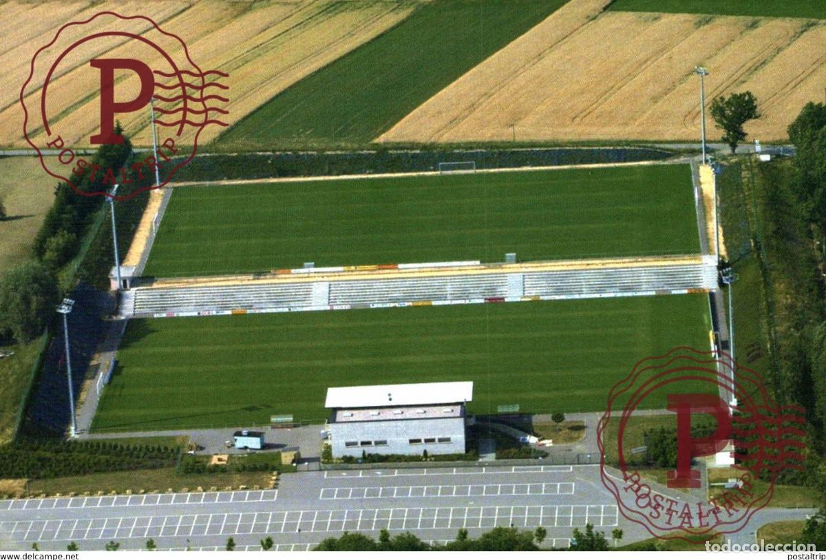 Collectionnisme sportif: LUXEMBURG LUXEMBURGO. MONDERCANGE. STADE COMMUNAL. STADION. STADIUM. ESTADIO ESTADE.