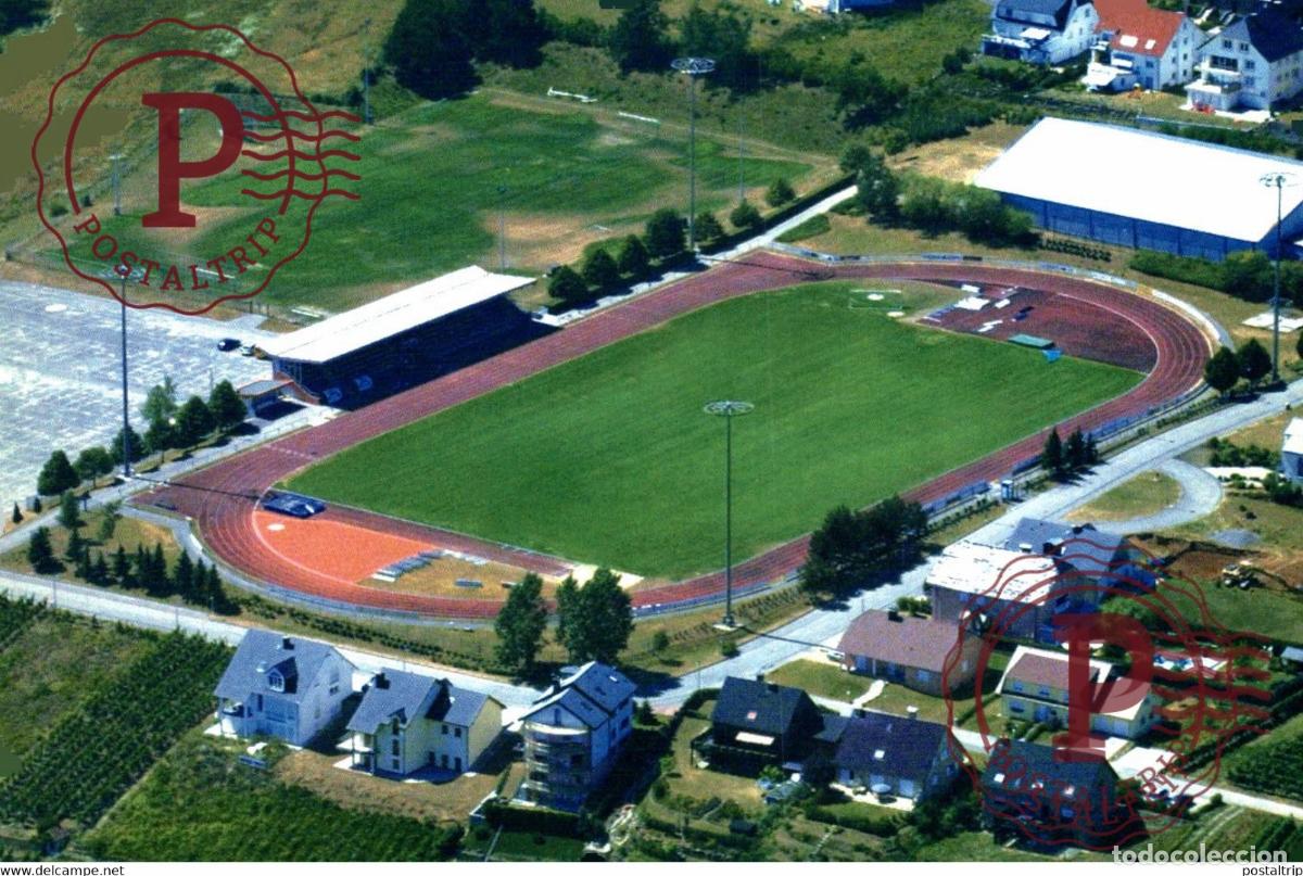 Collectionnisme sportif: LUXEMBURG LUXEMBURGO. LUXEMBOURG. GREVENMACHER. STADE FLOHR. STADION. STADIUM. ESTADIO ESTADE.