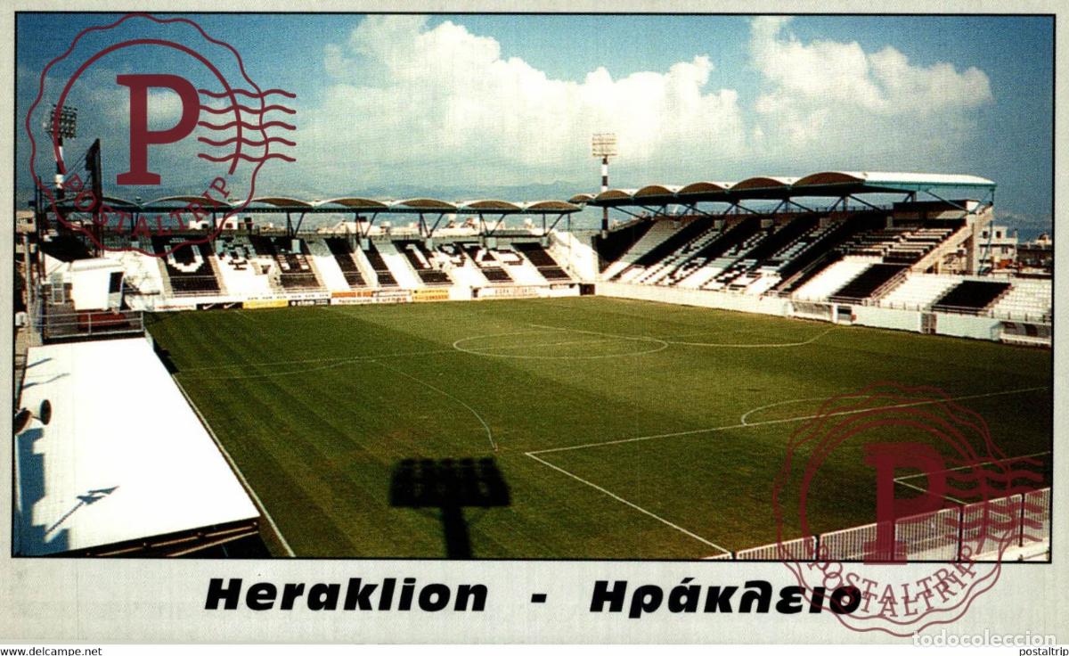 Coleccionismo deportivo: HERAKLION GRECIA GREECE, THEODORE VARDINOYANNIS STADIUM. OFI F.C FOOTBALL STADIUM STADION ESTADIO ES