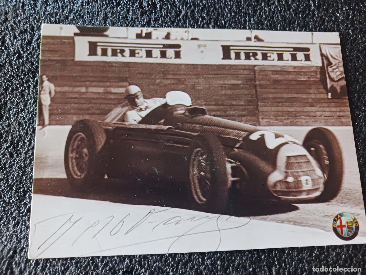 Coleccionismo deportivo: CLUB ALFA ROMEO CATALUNYA 50 ANIVERSARIO DE LA VICTORIA JUAN MANEL FARGIO, CIRCULADA