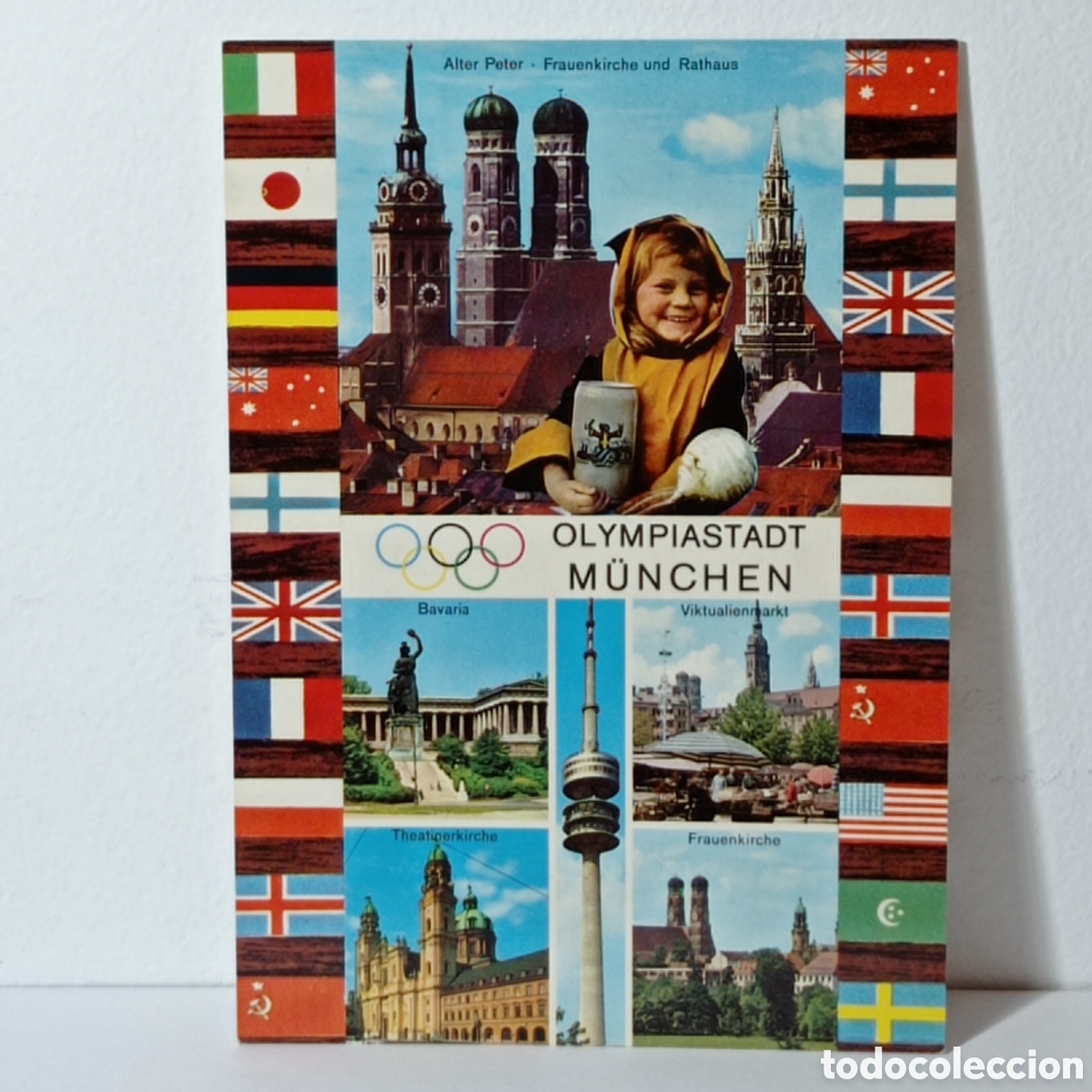 Coleccionismo deportivo: OLYMPIASTADT M&Uuml;NCHEN
