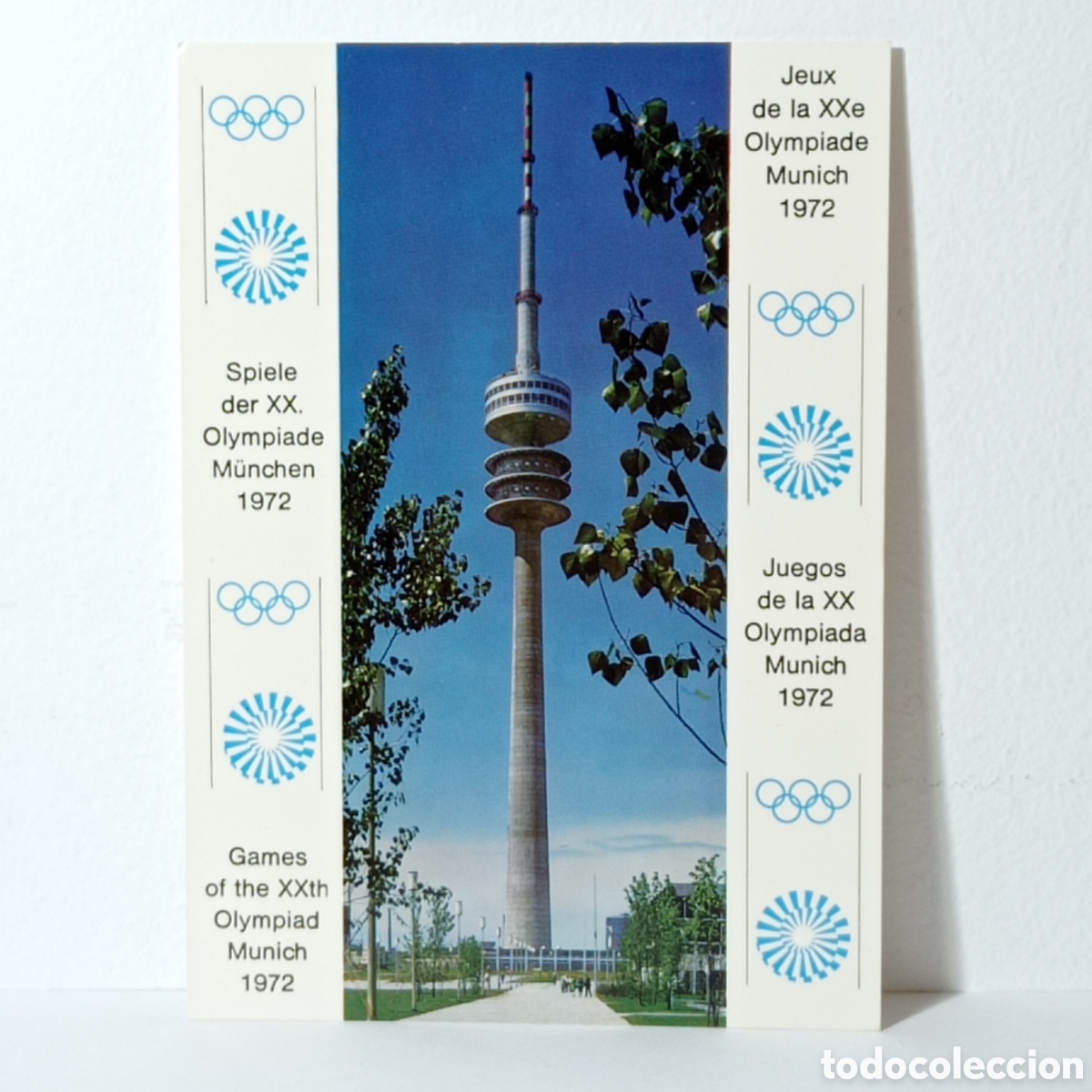 Coleccionismo deportivo: M&Uuml;NCHEN 1972, OLIMPIC TV TOWER