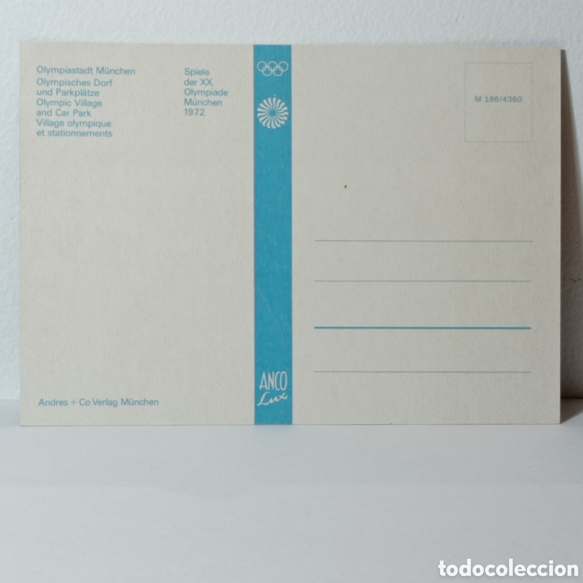 Coleccionismo deportivo: OLYMPLASTADT M&Uuml;NCHEN 1972 - Foto 2